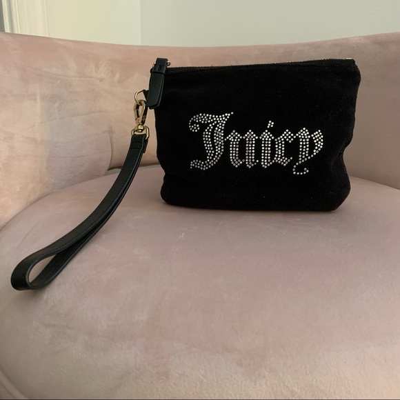 JUICY COUTURE VELOUR WRISTLET - Picture 2 of 7
